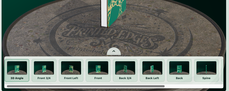 Previewer positional thumbnails