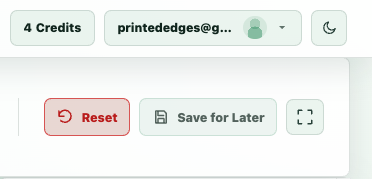 Reset save-for-later and fullscreen controls