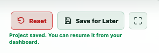 Save for Later sign-in prompt