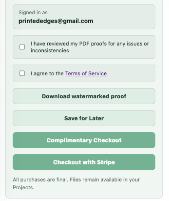 Purchase agreement controls