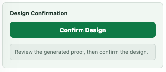 Confirm design control