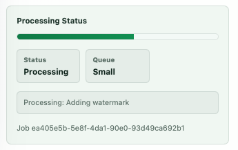 Proof processing state